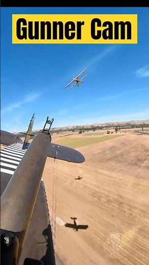 WW1 Gun Cam Footage From Bristol Fighter