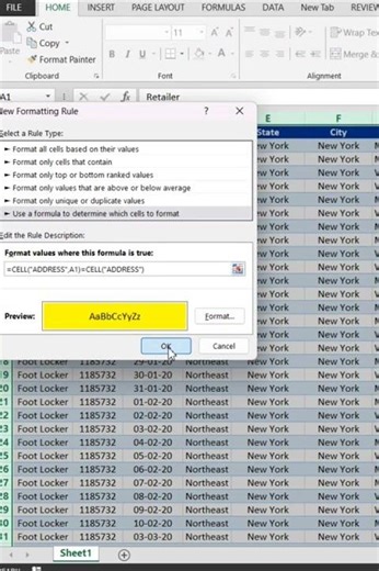 Excel Tricks || Highlight cell || Condition formating || #exceltricks #excelshorts #exceltips