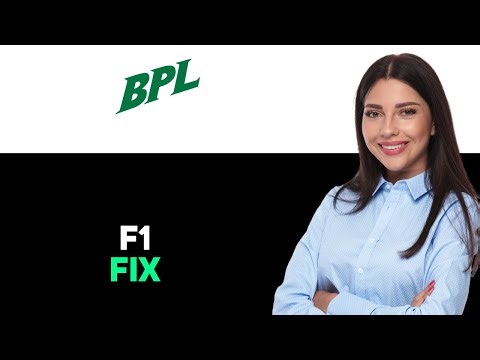 BPL Washing Machine F1 Error Code 2025