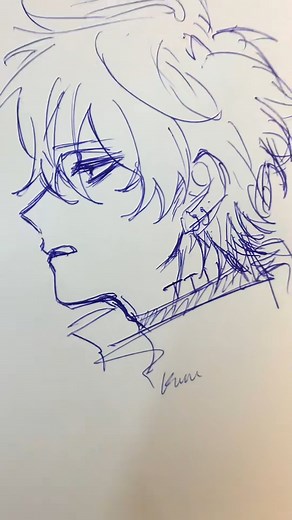 207K views · 10K reactions | drawing a side profile : @danghng098 #draw #drawing #drawingchallenge #art #artist | On Spotlight | Facebook