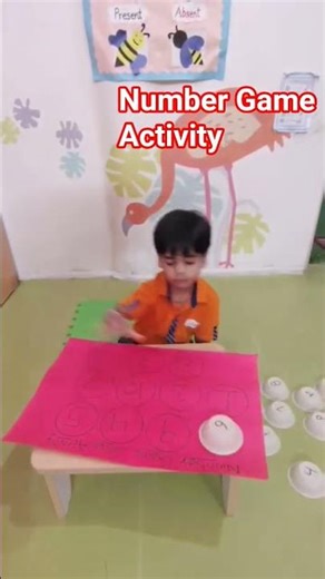 Number Game Activity #firstcrypreschool #kidslearning #education
