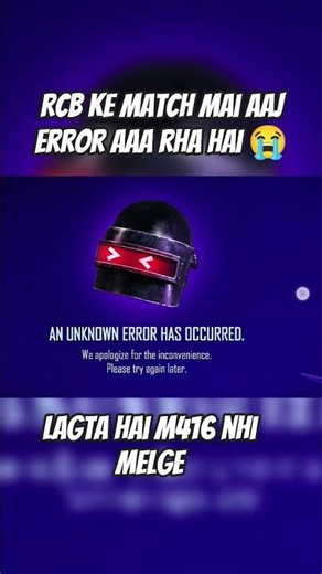 sever error on bgmi 😭|#bgmi #bgmihighlights #youtube #youtubeshorts #victor #gaming #m416glacier