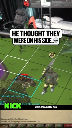 Here's Why You NEVER AFK in PVP Worlds! 🥵 #osrs #odablock