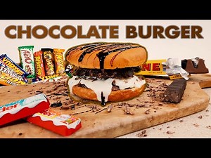 How to make the best CHOCOLATE BURGER | (for chocolate lovers!)