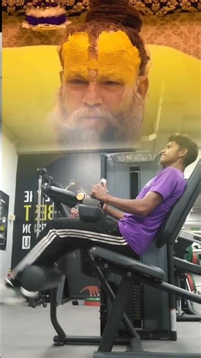 premanand ji parvachan with fitness (day3) #shorts #premanandjipravachan #motivation #gymmotivation