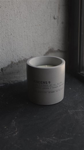 Meticulously poured, sealed, and packed by hand, every concrete candle we produce is one of a kind. | Le Labo Fragrances | Facebook