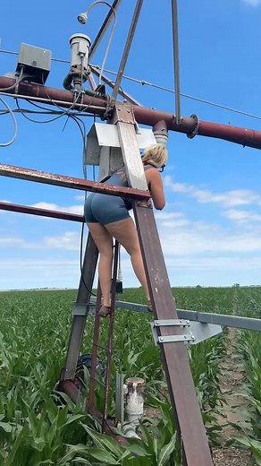 566K views · 5.2K reactions | #farm #ranch #farmer #rancher #ranchlife #Farmlife #nebraska #kansas #iowa #colorado #DIYLife #FixItYourself #HandyWoman #FarmProjects #HomegrownRepairs #WorkBootProjects #WeekendWarrior #RanchFixes #ToolBeltTales #SheCanBuildIt #DIYFarmLife #MakeItWorkMoments | femalefarmerrancher | Facebook