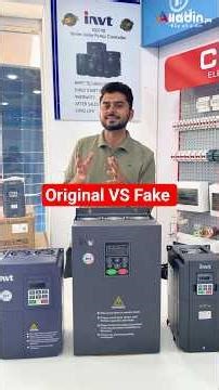 Original INVT vs Fake INVT VFD ⚠️ Complete Comparison Before You Buy #INVT #VFD #Alladin