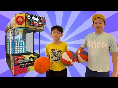 Connect Four Basketball Game | Basketball for kids | Indoor Game Fun for Kids