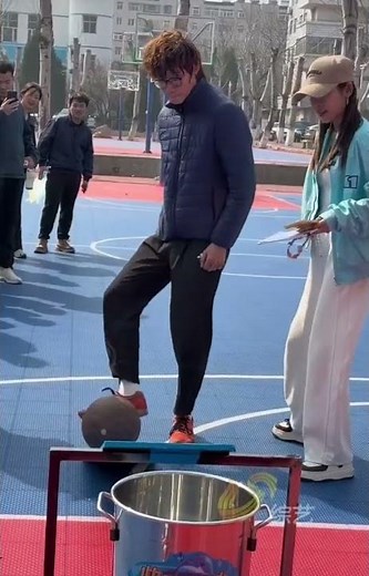 The Ultimate Soccer Control Challenge: Gentle Touch into a Bowl