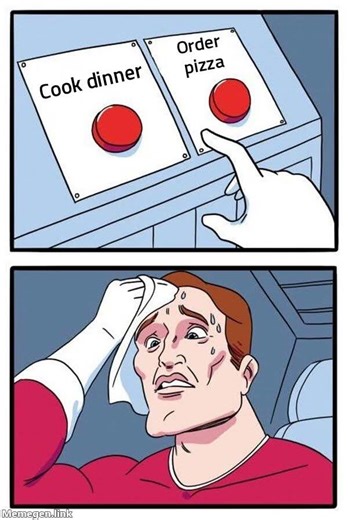 🍕👨‍🍳 Dinner Dilemma #shorts #meme #relatable #funny #viral