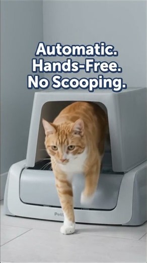 Never Scoop Litter Again: PetSafe ScoopFree Self-Cleaning Litter Box. #ScoopFree #SelfCleaningLitter