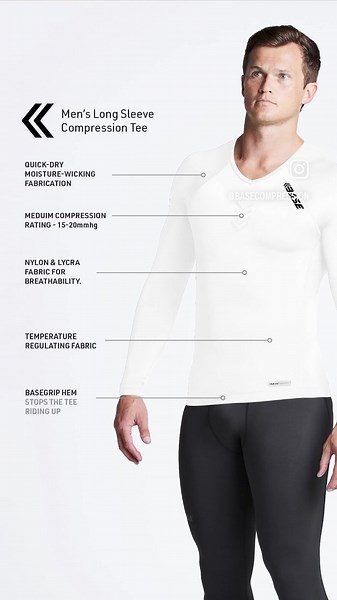 Designed to keep you warm without sacrificing performance, perfect for this chilly training sessions!#basecompression #compressiontee #compressiontop #wintercompression #compressionwear #marathontraining #runclub