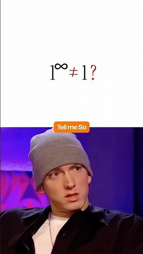 What is 1 to the power ∞ ?