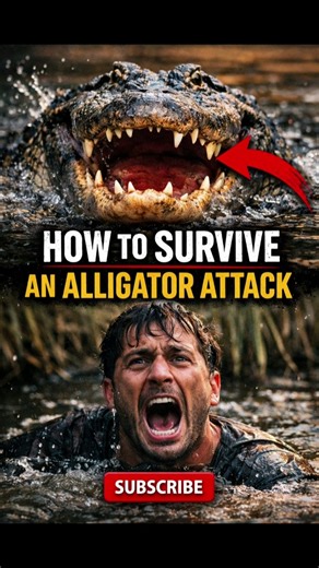 How to survive an Alligator 🐊 Attack #staysafe