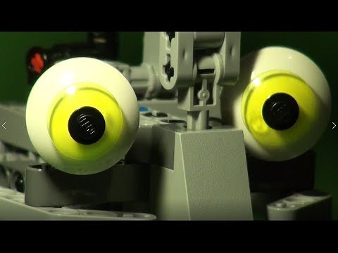 LEGO Remote Controlled Head (moving facial features)