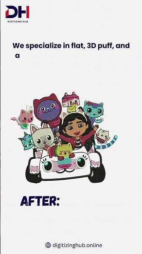 Watch Real-Time Embroidery Digitizing & Stitching on Shirt | Digitizing Hub