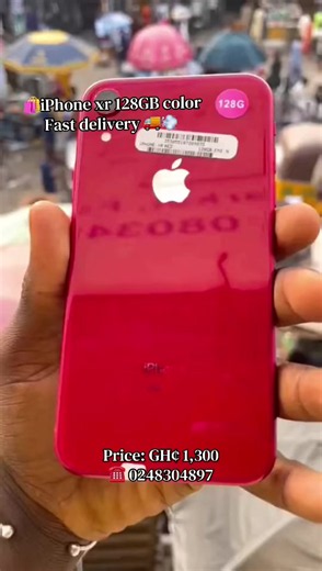 iPhone XR 128GB for Sale in Ghana – GH¢1,300, Fast Delivery