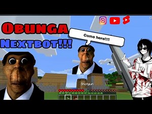 We found Obunga in our Minecraft world!!!!!