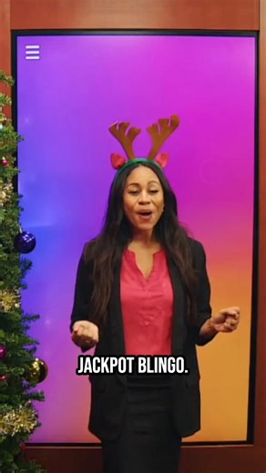 Live Play Bingo on Instagram: "Into the holiday spirit we go! 🎄🤩 #LivePlayBingo #LiveHostedGame #BingoSeason"