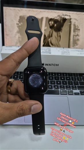 Almost new Apple Watch SE 2 44mm perfection ⌚Best price. Best dealNo compromise! CheapestAppleWatch