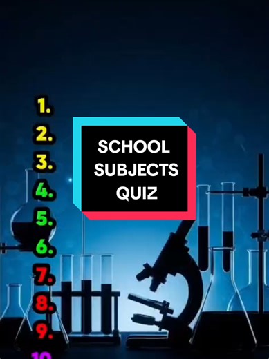 School Subjects Quiz: Scramble and Guess the Answers