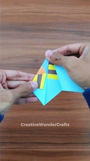 How to Make an Origami Bee 🐝| Paper Craft Tutorial #shorts #origami #diy #papercraft