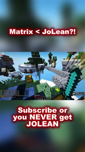 JoLean is better then MATRIX?! 😱😏 | NotYourClient #minecraft #client #jolean