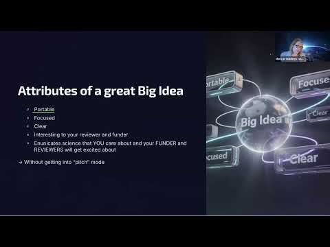 Finding Your Grant’s Big Idea: Why Scientists Get Stuck