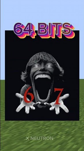 Minecraft 67 64 bits 32 bits 16 bits 8 bits 4 bits 2 bits 1 bit