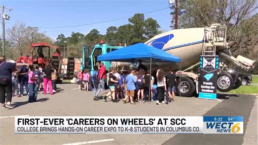Careers on Wheels brings hands-on job exploration to Columbus County students