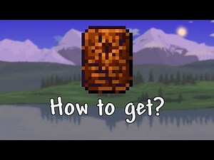 How to get solar tablet in terraria?