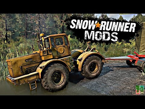 SnowRunner - MODS 🔥 K-700 - Gameplay │SnowRunner PlayTest [HD]