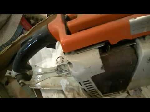 Stihl 051 AV Bar Oiling Problem - Solved - zeketheantiquefreak