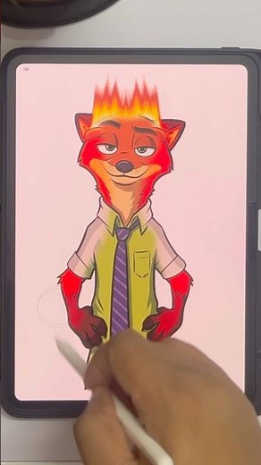 Nick Wilde zootopia inside out transformation anger