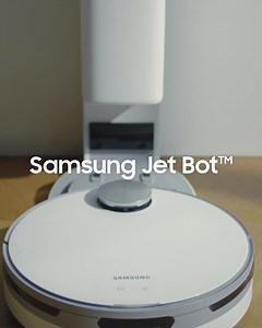 Cleaning your home can be effortless. Sit back, relax, and let the intelligent Jet Bot take care of cleaning, right down to dust disposal. Plus, you need only change out the Clean Station™ dust bag after 2-3 months! | Samsung