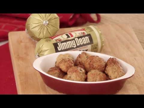 Learn how to make Jimmy Dean Cheesy Sausage Balls