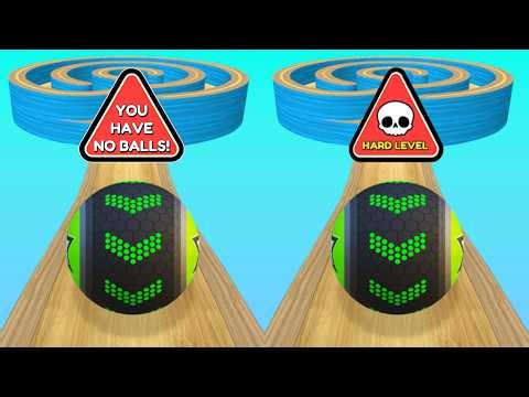 GOING BALLS SPEEDRUN, FUNNY FAILS Vs CHALLENGE, PORTAL RUN, RACE, ALL LEVELS, HARD LEVELS 62