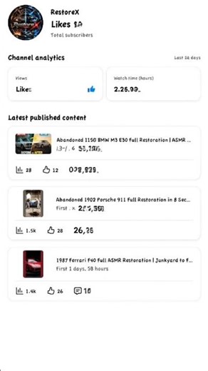 Use this Sound For Channel Growth 📈 #carrestoration #asmr #asmrrestoration #automotive