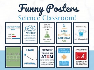 Funny Science Classroom Decor | Funny Science Posters | Science Classroom | Funny Science Teacher Posters | Classroom Decor |science Teacher - Etsy Australia