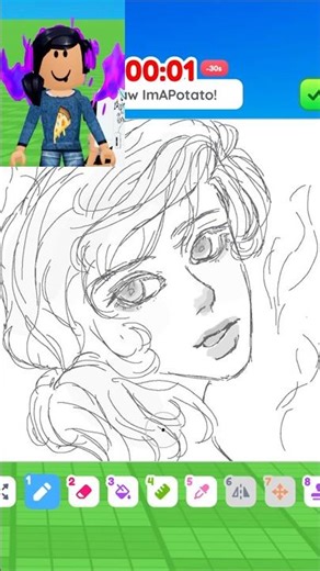 Roblox - draw me #art #roblox #drawing g