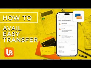 How To Avail Of UnionBank EasyTransfer