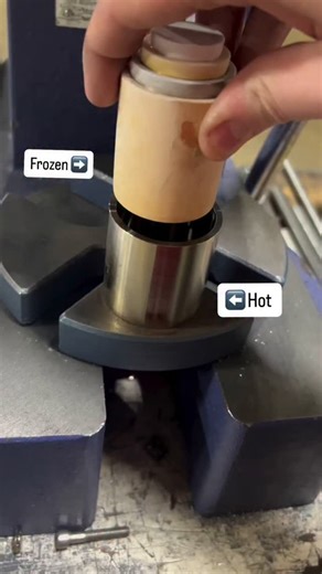 The correct answer is: Shrink Fit – a type of Interference Fit 🔥❄️ In this method, one part is frozen (usually the shaft) and the other is heated (usually the hub). Once assembled, they lock tightly as they return to room temperature — no bolts, no welding, just pure mechanical grip! 🔩 Shrink Fit = Interference Fit done thermally ✅ Used in gears, pulleys, bearings, rotors, and shafts ✅ Delivers high-torque transmission without slippage ✅ Ideal for precision fits, dynamic loads, and permanent j