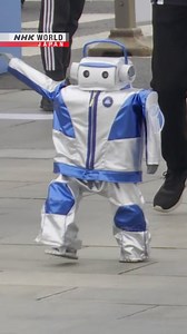 509K views · 7K reactions | Robots race alongside humans at a half-marathon in China | NHK WORLD-JAPAN | Facebook