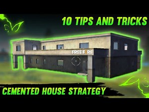 10 CEMENTED HOUSE SECRET STRATEGY IN FREE FIRE | TIPS AND TRICKS IN FREE FIRE