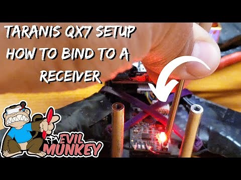 Taranis Setup How to Bind to a Receiver