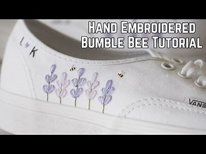 Bumble Bee Hand Embroidery Tutorial🐝 Super Beginner-Friendly DIY Project