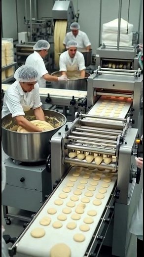 Inside Biscuit Factory | How Biscuits Are Made Step By Step 🍪🏭
