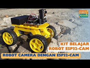 ROBOT ESP32 CAM WIFI, ROBOT ARDUINO KONTROL MEMALUI KONEKSI WIFI DENGAN CAMERA#arduino #esp32cam