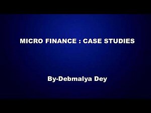 Microfinance and Financial Inclusion
